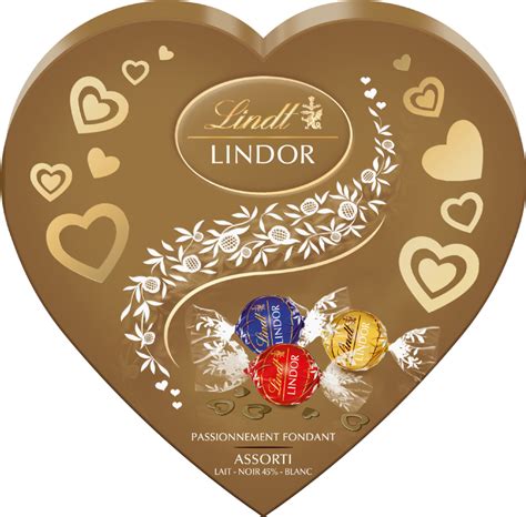 Lindt Lindor Heart Box Assorted 200g Holleys Fine Foods