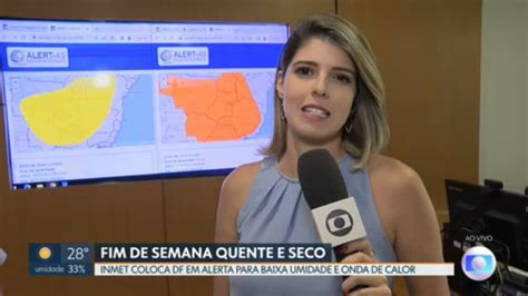 Vídeo Inmet Alerta Para Onda De Calor E Baixa Umidade Df1 G1