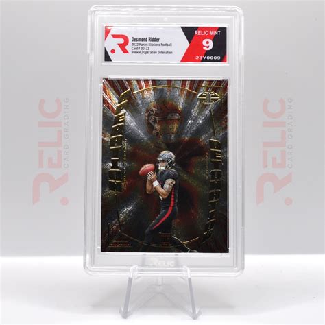 Desmond Ridder Panini Illusions Y Relic Card Grading