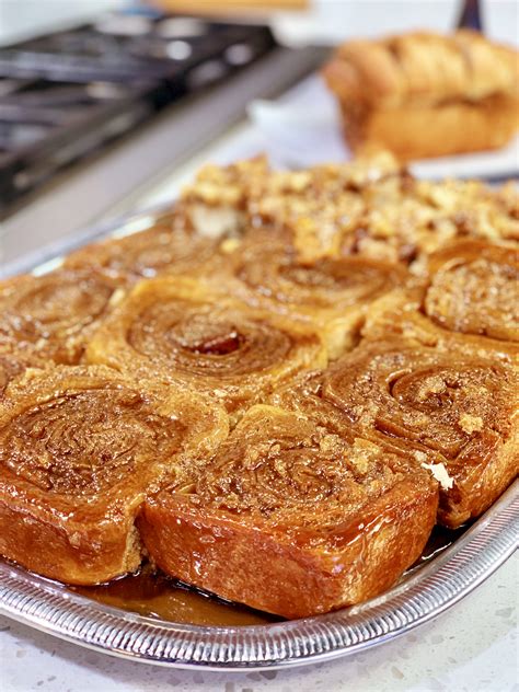 Cinnamon Sticky Buns - cooking with chef bryan