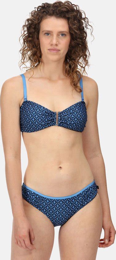 Regatta Aceana Bikini Brief Bikinibroekje Dames Donkerblauw Bol