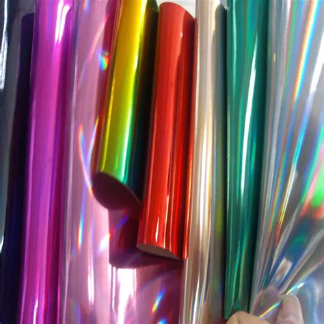 Buy Radium Film Special Fabrics Colorful Holographic