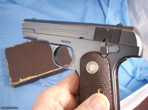 Colt 1903 Pocket Automatic Pistol 1933