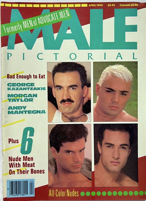 Male Pictorial April 1990 Gay Adult Mens Magazine Vintage Magazines 16