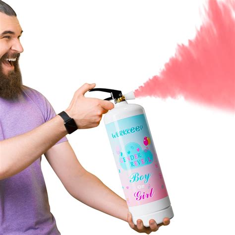 Amazon Workkeep Giant 6lb Gender Reveal Fire Extinguisher Color