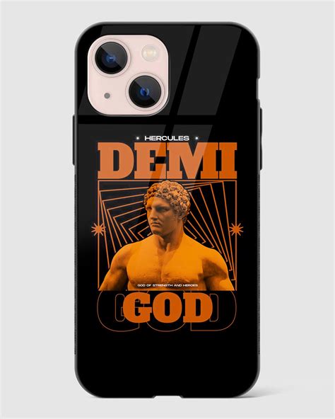 Buy Demi God Premium Glass Case For Apple Iphone Plus Online In