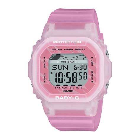 Reloj Baby G Blx S D Resina Mujer Rosado Btime