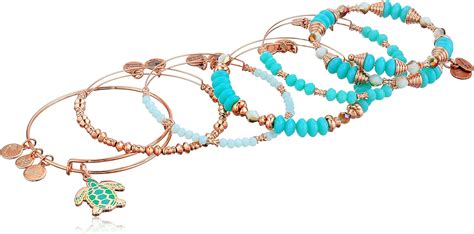 Alex And Ani Women S Color Infusion Go With The Flow Set Of 5