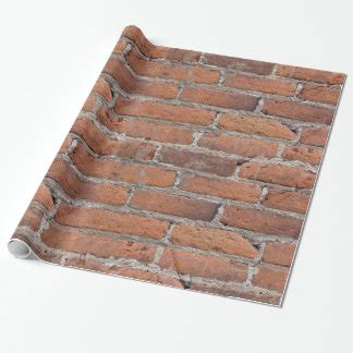 Brick Wrapping Paper | Zazzle