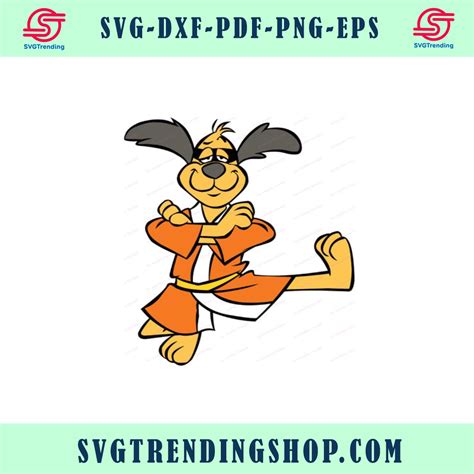 Hong Kong Phooey Svg 5 Svg Dxf Cricut Silhouette Cut File Instant