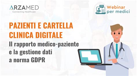 Webinar Per Medici Pazienti E Cartella Clinica Digitale