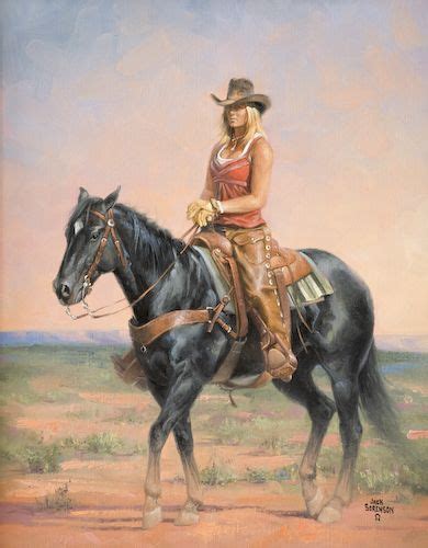 Cowgirls By Jack Sorenson Sittinpretty Cowgirl Art Cowboy Art