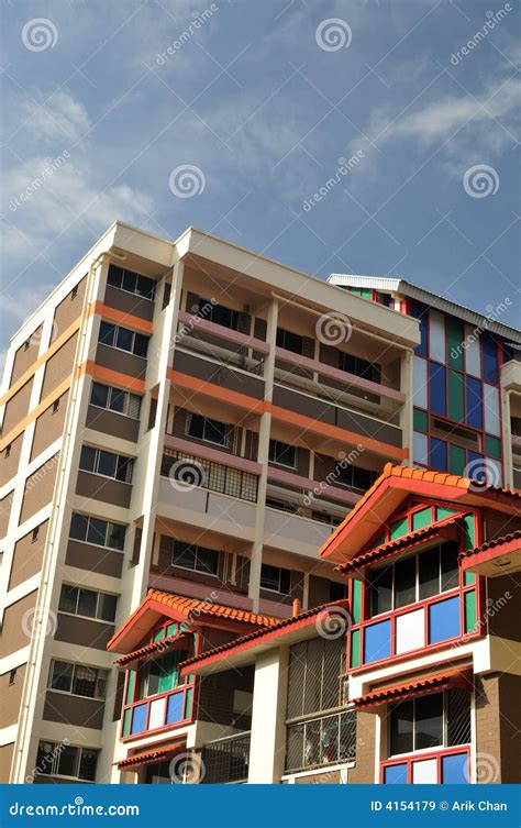 HDB Flats In Singapore Royalty Free Stock Images - Image: 4154179