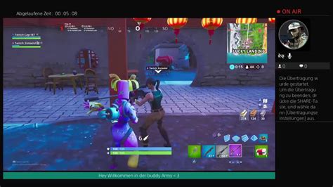 Erster fortnite livestram ihr könnt mitspielen YouTube