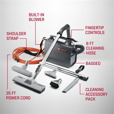 Commercial Portapower Lightweight Vacuum Cleaner Hoover
