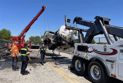 Rte 20 Bridge Escape Major Damage After Fiery Crash News Sports