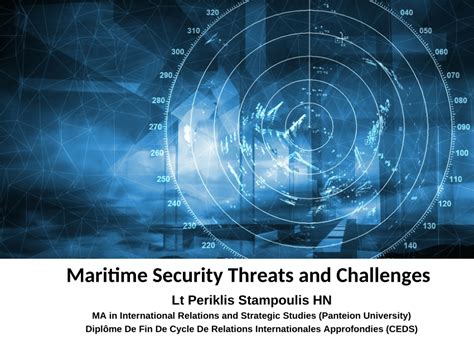 Pdf Maritime Security Threats And Challenges The Case Of Eu