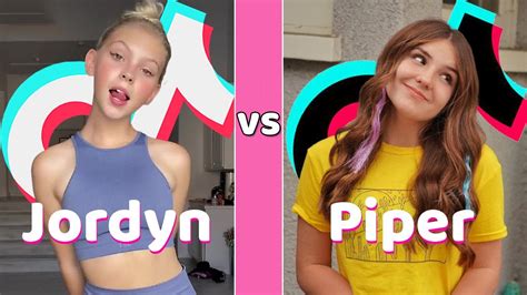 Jordyn Jones Vs Piper Rockelle Tiktok Dances Compilation 2020 Youtube