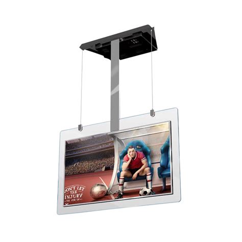 Inch Hanging Style Indoor Slim Lcd Transparent Display With Double