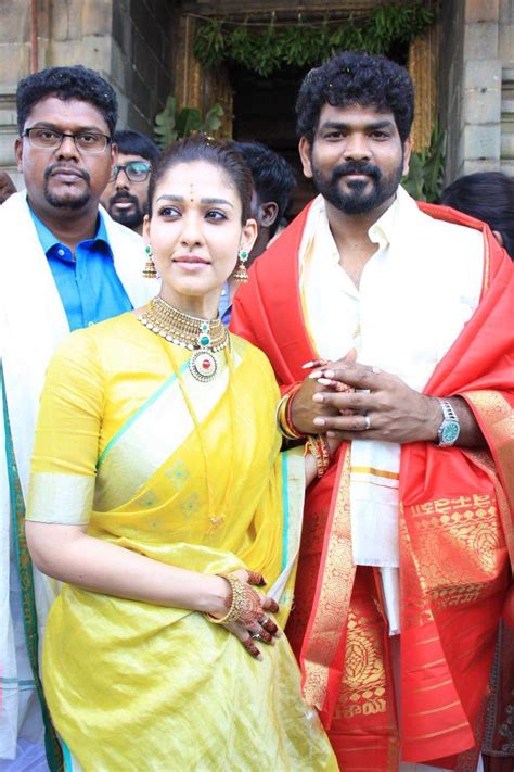 Nayanthara And Vignesh Shivan At Tirupati After Marriage Photos 001 ...