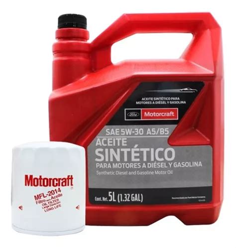 Kit Filtro Aceite Mfl Garrafa Aceite W Motorcraft