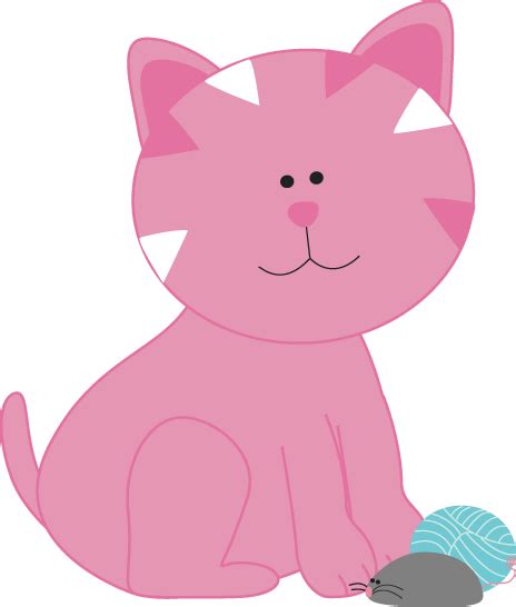 Free Pink Cat Cliparts, Download Free Pink Cat Cliparts png images ...