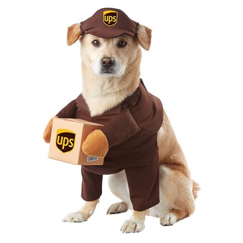 ups-dog-costume | Mimi & Tara