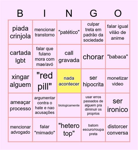 Video Do Raluca Bingo Card