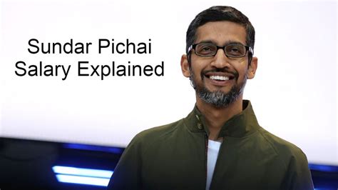 Sundar Pichai's Salary Breakdown (2023)