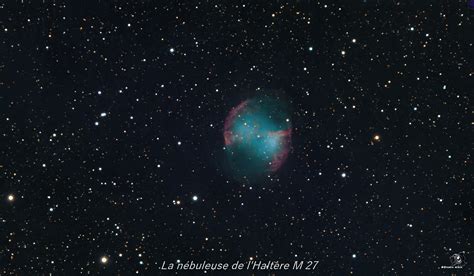 Nébuleuse de L Haltère M27 retraité Astrophotographie Astrosurf