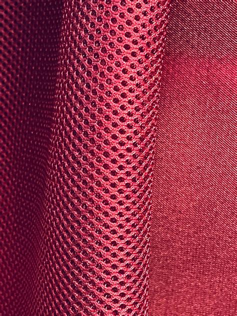 Burgundy Wine 3D AIR Spacer Sandwich Mesh Scuba Fabric Etsy