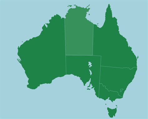 Australia States And Territories Map Quiz Game Seterra