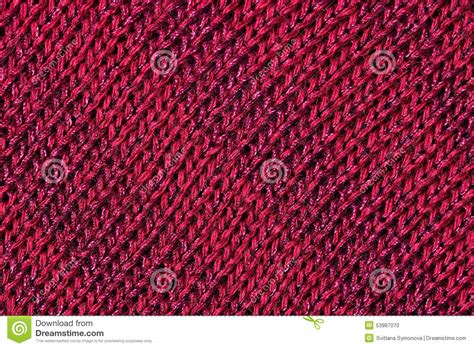 Dark Red Melange Stockinet As Background Stock Photo Image Of