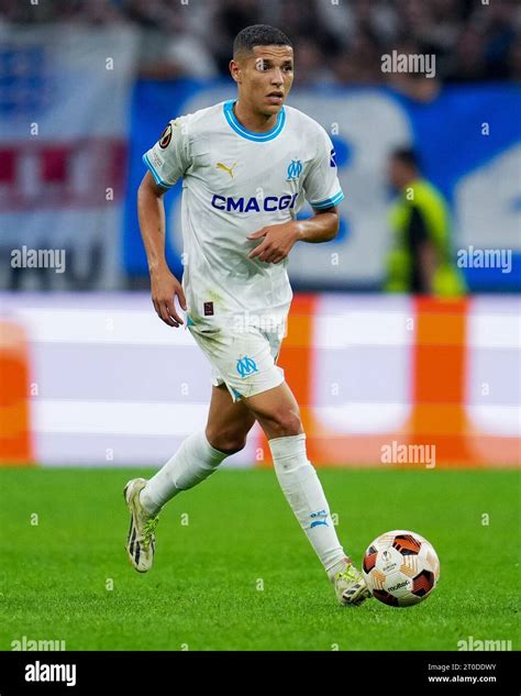 Marseille Marseille Th Oct Amine Harit Of Olympique