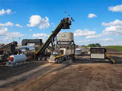 Astec Six Pack® Portable Asphalt Plant Astec