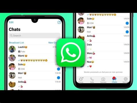 Como Tener El Nuevo Whatsapp Estilo Iphone Youtube