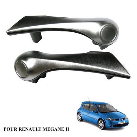 Door Handle Interior Front Left Right Chrome Expected For Megane II EBay