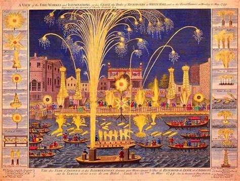 13 Extraordinary Illustrations Of Fireworks Displays From Days Of Yore