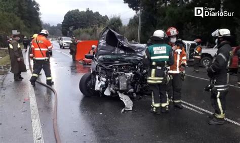 Confirman Un Fallecido Tras Accidente En Ruta Valdivia Paillaco