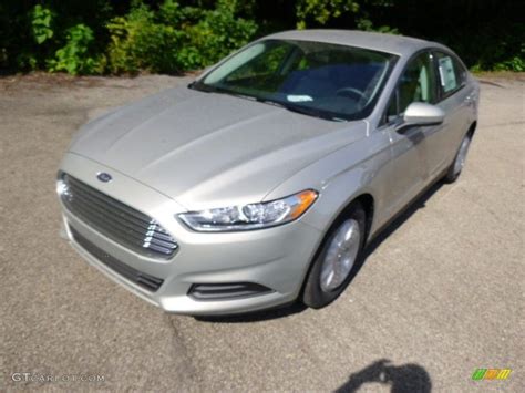 Tectonic Silver Metallic 2015 Ford Fusion S Exterior Photo 96809720