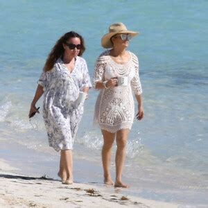 Jennifer Lopez Stuns In A Cheeky White Bikini On The Beach In The Turks And Caicos Islands 43