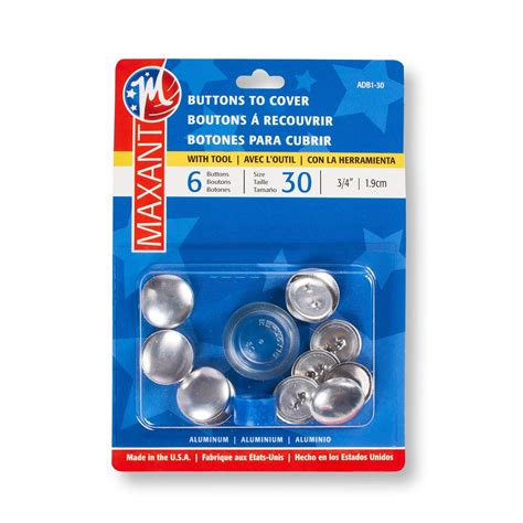 Buttons To Cover 30l 19mm Tool And Button Kit