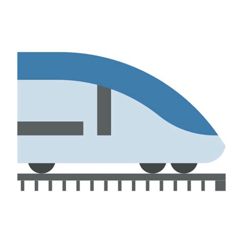 Icono De Tren Bala Generic Flat