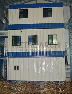 Multi Storey Portable Cabin Metal Arch Porta Cabins