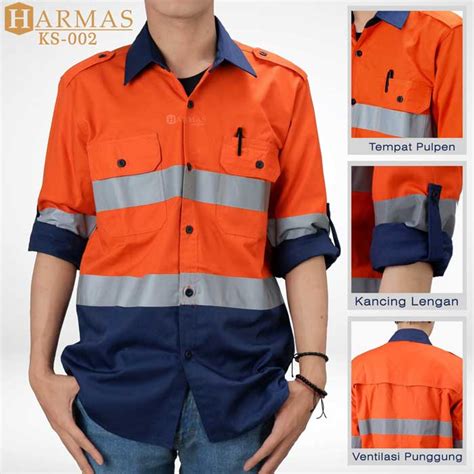 Baju Seragam Safety Ks 002 Pabrik Seragam Konveksi Bandung