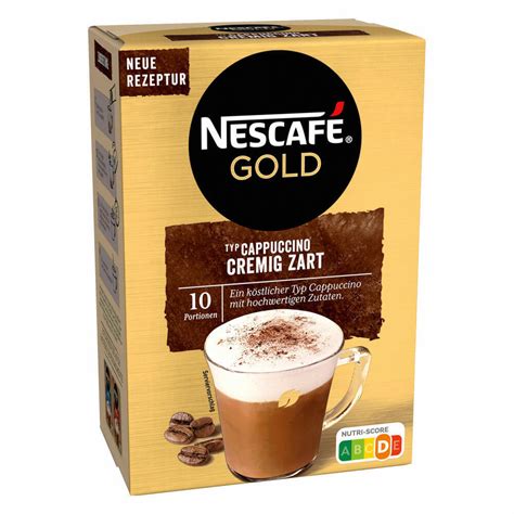 Nescaf Gold Typ Cappuccino Cremig Zart Instantkaffee Kaffee X