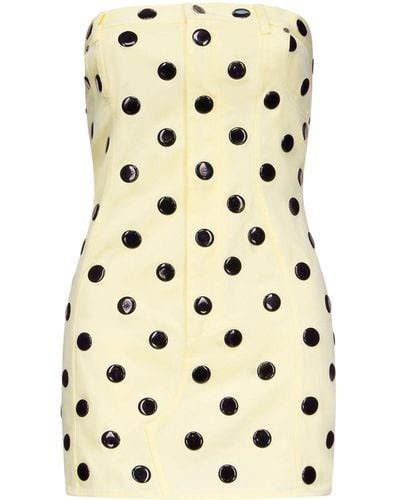 Nude Polka Dot Dresses For Women Up To 85 Off Lyst