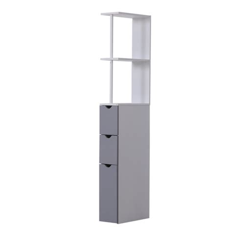 Slimline Tall Bathroom Storage Cabinet Semis Online