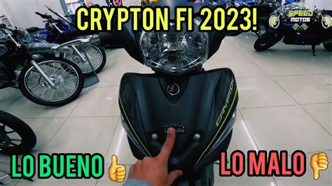 ASÍ ES LA YAMAHA CRYPTON EN SU MODELO 2023 CARACTERÍSTICAS PRECIO Y