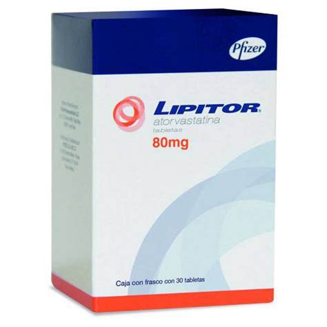 Lipitor 30 Tabletas 80mg 11